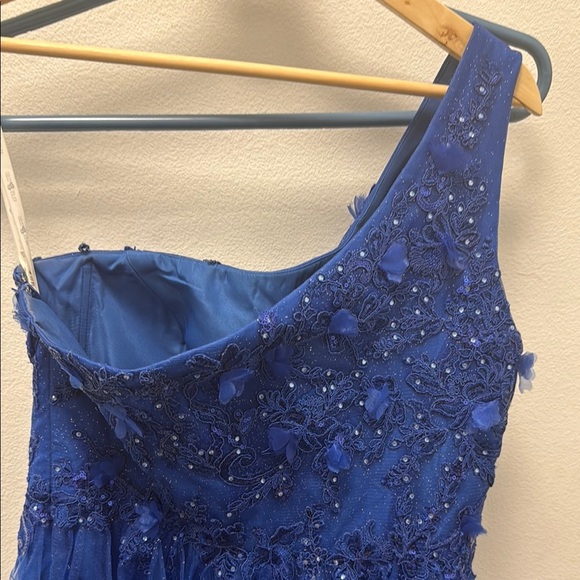 Elegant Blue Junior Dress - Picture 11 of 13